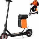 Electric Scooter, 350W-500W Motor, 9 MPH to 22MPH, 10-41 Miles Range, Dual Suspension, Dual Braking, App Control, Foldable Commuter E Scooter for Adults and Teens