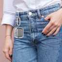 Samsung Galaxy Buds 3 Case Cover with Cleaner Kit, Soft Silicone Protective Case for Galaxy Buds 3 Pro, Accessories with Keychain (Clear)