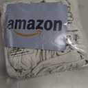 QIANMEW Couch Cushion Covers, Super Stretch Washable Sofa Slipcovers for L Shaped & Modular Seats, Pet-Friendly Furniture Protector with Stripe Design, (1 Seat Cover XL, Light Gray)