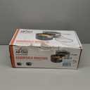 All-Clad Essentials Hard Anodized Nonstick Sauce Pan Set 4 Piece, 2.5, 4 Quart Oven Broiler Safe 500F Pots and Pans, Cookware Black