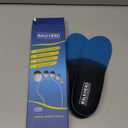 Plantar Fasciitis Insoles for Men Women - Orthotics Inserts, Shoe Insoles Arch Support Flat Feet Inserts Work Boot Insoles for Standing All Day (Men's 9-9 1/2 | Women's 11-11 1/2) (Blue)