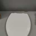 Bemis 1500EC 390 Lift-Off Wood Elongated Toilet Seat, Cotton White (Pack of 1)