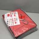 Christmas Ornament Storage Container Box, Adjustable Dividers- Large Christmas Ball Storage Boxes with 3 Removable Trays Keeps Holiday Decorations (72-4") (Medium)