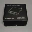 Coffee Scale with Auto Timing, Mini Rechargeable Espresso Scale with Timer, 2kg/0.1g High Precision Scale for Espresso and Pour-Over Coffee with Brewing Assist Modes