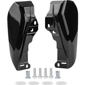 Black Mid-Frame Air Deflector Heat Shields Deflector for Harley 2024-2025 Road Street Glide
