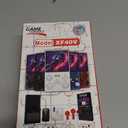 XF40V Retro Handheld Game Console, Video Game Console with 128G Built-in 20000+ Games, 4000mAh Rechargeable, Support 30+ Simulators, Linux System, 4.0 Inch IPS Screen Portable Pocket (128G Black)