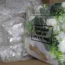 XunYee 10 Set Mason Jar Table Centerpiece with Flower Mason Jar Flower Centerpiece Vases Decor for Engagement Party Bridal Shower Centerpieces Wedding Reception Table Decor (Rose)