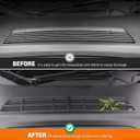 Air Intake Protective Cover for Tesla Model Y 2021 2022 2023 2024 Air Vent Cover Air Intake Vent Grille Cover (black)