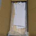 RICHER HOUSE Dual-Level Guardrail Floating Shelves, Rustic Wood Shelf Wall Mounted, Over Toilet Paper Storage Shelf for Bathroom Wall Decor, Bathroom Organizers and Kitchen Storage - Rustic Wood (2 in 1)