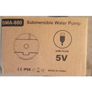 Submersible pet water fountain pump model SMA-800, new