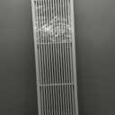 Linear Bar Air Grille 32" X 8", Aluminum Air Supply/Return Grilles,Easy Air Flow,Removable Grille/Door-HVAC Air Vent Cover,White[Outer Dimensions: 32.8"w X 8.8"h]