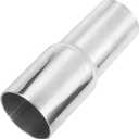Exhaust Adapter Connector 1.25"ID to 1.5"IDExhaust Adapter Total Length 4 "Stainless Steel Polished.