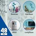 Butterfly (48, Blue Glitter)