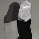 Twistover 4 Pairs Extra Wide Diabetic Socks Low Cut Thin Bariatric Sock Non Binding Plus Size Anklets for Men Swollen Feet (Multicolor)