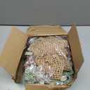 Zeyune 6 Set 9'' Small Wreaths for Kitchen Cabinets Mini Christmas Wreaths Real Touch Lamb Ear with Burlap Ribbon Red Berry Farmhouse for Xmas Wall Window Indoor Outdoor Chair Fireplace Decor