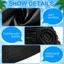 Swim Caps for Women Polyester Waterproof Pleated Elastic Comfort Bathing Cap for Long Hair Keep Hairstyle Unchanged