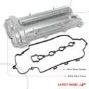 A-Premium Engine Valve Cover Compatible with Chevrolet Malibu 2008-2012, HHR 2006-2011, Cobalt 2006-2010 & Pontiac G5 2007-2009, G6 2006-2010, Solstice 2006-2009 & Saturn Aura