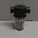  Inch Water Pump Strainer Filter, Pipe Water Pump Strainer with 80 Mesh Stainless Steel Filter Screen for Irrigation Garden