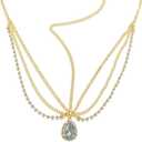 Bethynas Boho Rhinestone Water-drop Head Chain Crystal Drop Pendant Forehead Headpiece Bridal Wedding Prom Hair Accessories for Women Girls