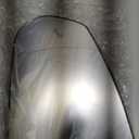 Left Driver Side Mirror Glass Heated With Blind Spot Without Auto Dimming Compatible with for 2010 2011 2012 2013 2014 2015 2016 CADILLAC SRX (Driver Blind Spot No-Anti-glare)