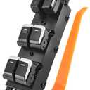 93570-B2100CA Front Left Master Power Window Switch Fit for Kia Soul | 20142019 Driver Side Window Door Control Switch Replacement