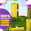 2 x Dog Poop Bags-150 Counts with Holder (10 Rolls), Biodegradable Poop Bags, Eco-friendly and Easy to Open, Thick Dog Waste Bags (Yellow)