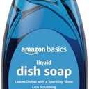 Amazon Basics Dish Soap, Fresh Scent, 50 Fl Oz, Pack of 1