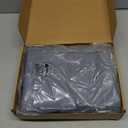 27'' x 27'' Washer and Dryer Covers for the Top, Non-slip Silicone Washer Dryer Top Protector for Washing Machine, Waterproof Washer Dryer Countertop for Laundry Kitchen Home (Black)