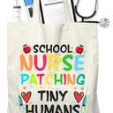 Nurse Gifts,Nurse Appreciation Gifts for Women,Nurse Tote Bag Reusable Grocery Bags for Nurse Week Work Graduation