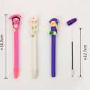 Bestgrew 10pcs Doctor and Nurse Polymer Caly Ball Point Pens Cute Novelty Lovely Cartoon for Writing Stationery School Office Supplies