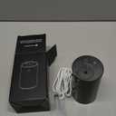 Waterless Essential Oil Diffuser, Portable Aromatherapy Diffuser with 20mL Capacity, Battery Operated Mini Scent Diffuser,3 Mist Levels & Timers, Leak-Free, for Home, Car, Office (Black)