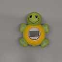 Baby Bath Thermometer, Digital Water Temperature Thermometers with 3 Color Backlit and Temperature Warning, Safety Bath Tube Thermometers Floating Toy for Infant, Toddler (Tortoise)