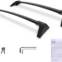 260LBS Heavy Duty Roof Rack Crossbars for 2019-2025 RAV4 (NOT for Adventurer and TRD Off-Road) with Anti-Theft Lock, Aluminum Cross Bars Rooftop Luggage Kayaks Bicycles Snowboard Canoe Carrier