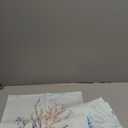 Blue Coastal Throw Pillow Covers, Summer Starfish Conch Sea Turtle Seahorse Velvety Decorative Pillowcases for Sofa Bed Home Patio Set of 4, 18 x 18 Inches (Ocean-3)