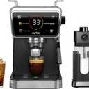 SUNVIVI 20 Bar Espresso Machine for Home and Office, 3-in-1 Iced Coffee Maker with Milk Frother, Espresso Shot & Iced Coffee, LED Touchscreen, 52OZ Removable Water Tank, Professional Coffee Brewing
