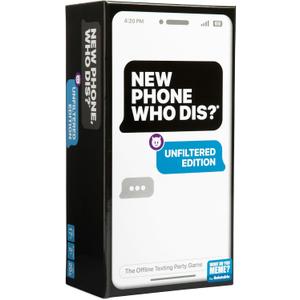 New Phone, Who Dis? by Relatable, The Offline Text Message Party Game, Spicier Edition With New Updated Content, Card Games for Adults, Game Night Games, Includes 100 Inbox Cards & 300 Reply Cards