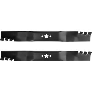 OCPTY Mulching Blades 22 inch Deck Mulching Mower Blades for Husqvarna 580244001 580244002 HU500F HU550FH HU675FE HU700F HU700L HU725AWD HU725F HU800AWD LC 356AWD LC 356V HU 700L LB 155S,2 pack