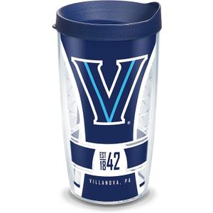 Tervis Made in USA Double Walled Villanova University Wildcats Insulated Tumbler Cup Keeps Drinks Cold & Hot, 16oz, Spirit