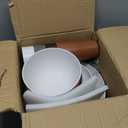 Teivio 16-Piece Kitchen Plastic Wheat Straw Dinnerware Set, Service for 4, Dinner Plates, Dessert Plate, Cereal Bowls, Cups, Unbreakable Plastic Outdoor Camping Dishes, Farmhouse