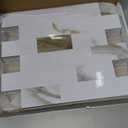 2026 New Upgrade Peel and Stick Backsplash Tile, Peel and Stick 11.34" X 11.57" Wall Tile for Kitchen, Bathroom, Fireplace, Laundry (Polished Marble, 10 Packs)