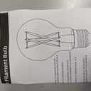 Stepless Dimmable A19 E26 LED Edison Bulbs, 60 Watt Equivalent 5000K