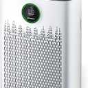 Air Purifiers for Home Large Room, with Smart Mode, PM2.5 Air Quality Display, 22dB Sleep Mode, Aromatherapy, Cover Up to 2200 Ft with 2X-Purification & 360Air Outlet, HAP603, White