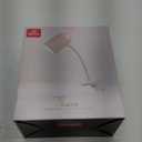 GLOBE Electric 52303 Carter 15" Clip-Arm Desk Lamp, Matte Pink, Adjustable Gooseneck Arm, in-Line On Off Switch