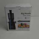 Juicer Machines with Wide Mouth & Large Feed Chute, Slow Masticating Self Feeding High Juice Yield