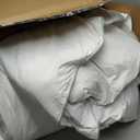 DWR Luxury King Down Feather Fibers Comforter, Ultra-Soft Cotton Blend Fabric, Medium Weight for All Season Hotel Style Fluffy Duvet Insert with Ties (106x90 Inches, White)