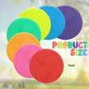 Vinsot 175 Pcs Flying Discs Bulk –7 Inch Flying Discs for Kids Dogs Outdoor Game Toy Kindergarten Teaching Soft Rubber Flyer Disc for Children Adults Sports Party Favors, 7 Colors