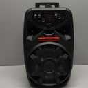 iLive Electronics Wireless Tailgate Party Speaker, LED Light Effects, Built-in Rechargeable Battery, Black (ISB380B)