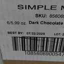 Simple Mills Soft Baked Dark Chocolate Almond Flour Bars, 6 PACK  1.19 oz each