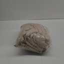 MIULEE Non-See-Through Privacy Linen Curtains 2 Panels, Light Filtering Window Curtains Farnhouse Textured Back Tab Semi Sheer Drapes for Bedroom Living Room, 52 x 84 Inches Long, Light Brown