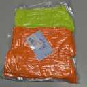 Women's Neon Scrunch Crew Socks 80s 90s Retro 3-Pack Cotton Stacked Boot Calf Cozy Ribbed Slouchy Socks Size 5-10 (2-neon Orange/1-neon Green)